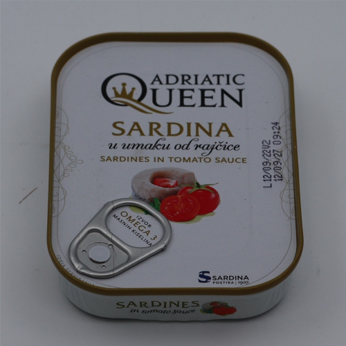 Sardina u umaku od rajcice 105g - Adriatic queen