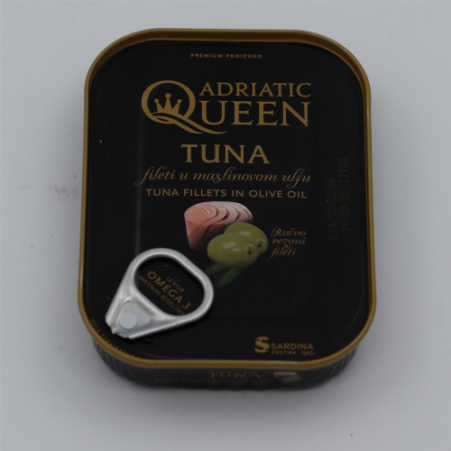 Tuna fileti u maslinovom ulju 105g - Adriatic quee