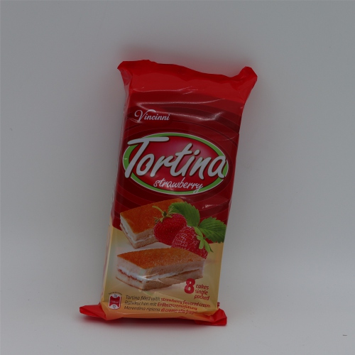 Tortina strawberry 200g - Vincinni