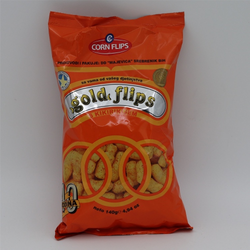 Gold flips 140g - - Corn flips