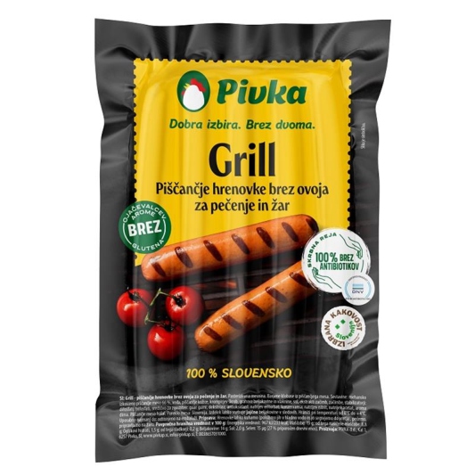 Pilece hrenovke za zar 400g - Pivka