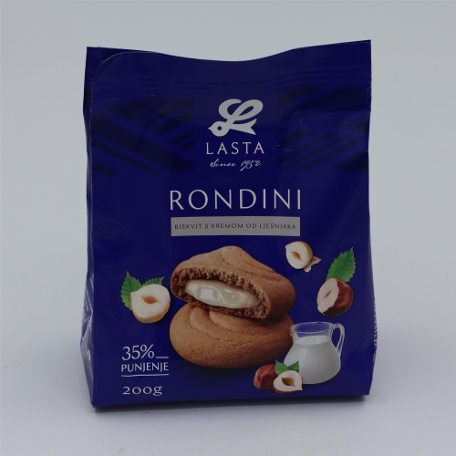 Rondini biskvit s kremom od lesnjaka 200g - Lasta