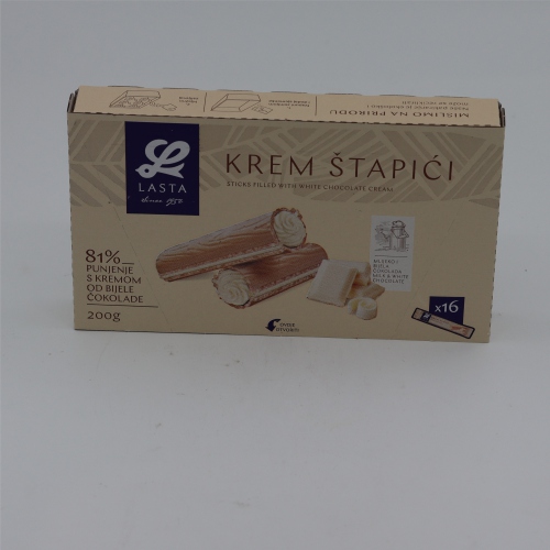 Krem stapici od bijele cokolade 200g - Lasta