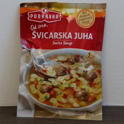 Svicarska juha 54g- Podravka