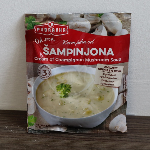 Krem juha od sampinjona 63g- Podravka