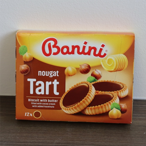Nougat tart 210g- Banini