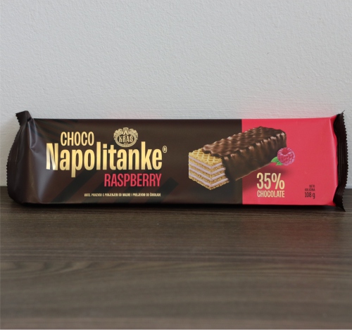 Choco napolitanke raspberry 108g - Kras