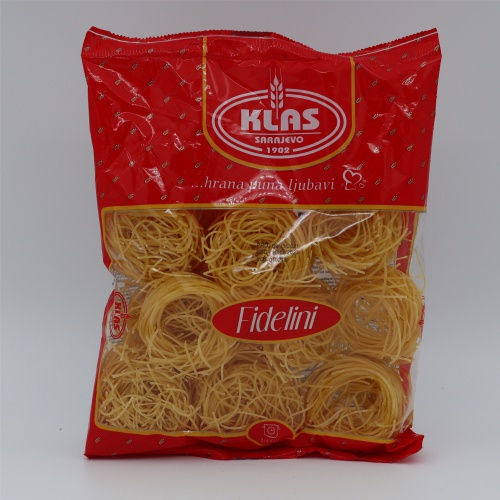 Tjestenina Fidelini 400g - Klas 