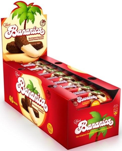 Bananica 40 X 25g- Stark pakket