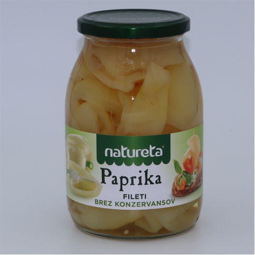 Paprika fileti zuti 1000g- Natureta