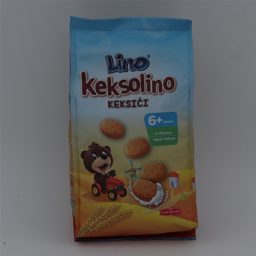 Lino keksolino keksici 140g - Podravka 