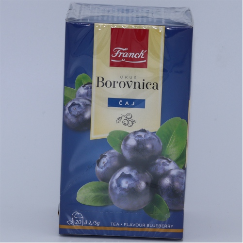 Caj borovnica 55g - franck 