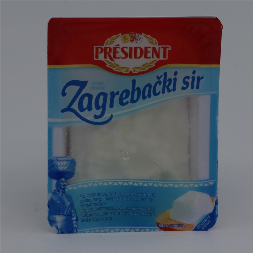 Zagrebacki sir 375g - President