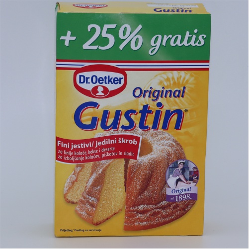 Gustin original +25% gratis 250g - Dr.oetker 