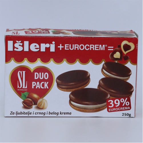 Isleri+eurocrem 250g - duo - Swisslion