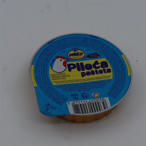 Pileca pasteta 75g - Ovako 