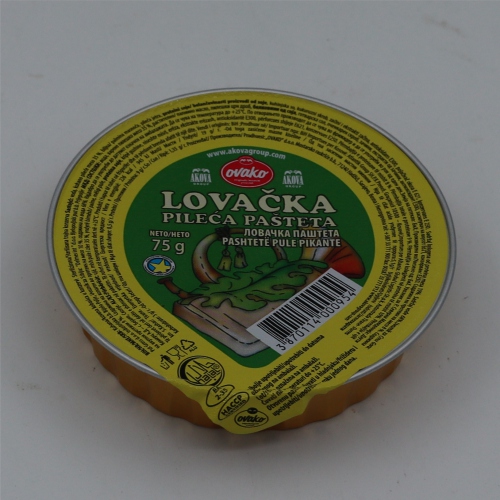 Lovacka pasteta 75g - Ovako