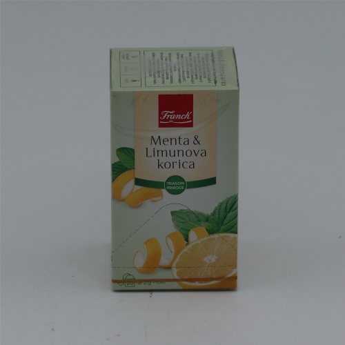 Menta & limunova korica 40g - Franck