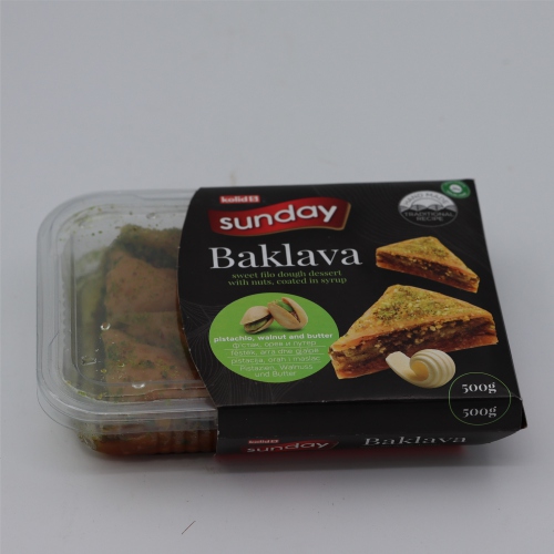 Baklava with pistachio 500g - Sunday